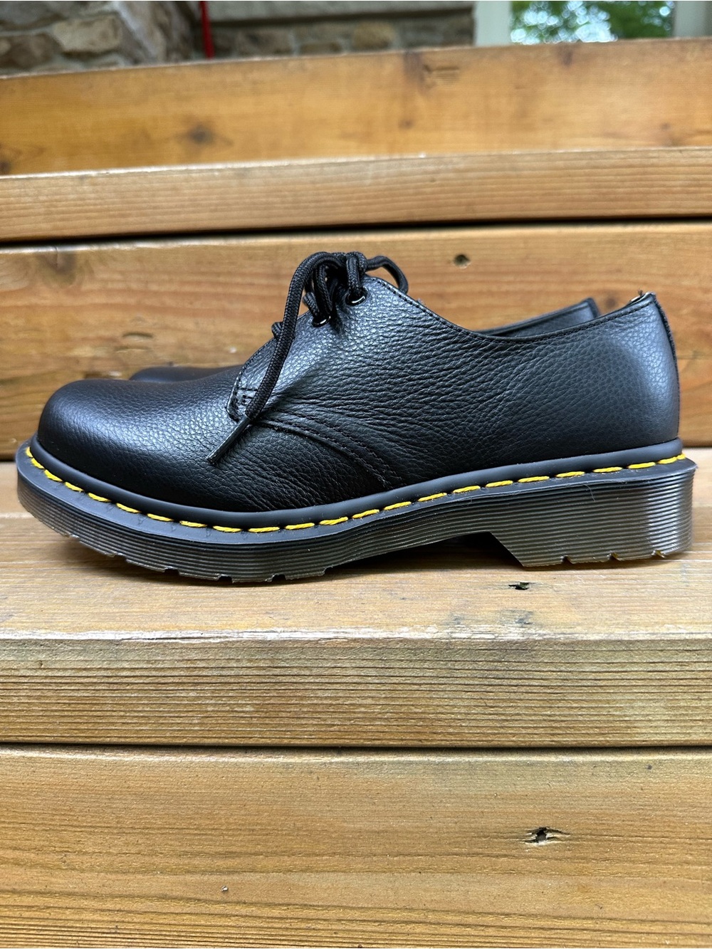 Doc Martens 1461 Smooth Leather Oxford Shoes Black Never Worn Size US 7 EU 38
